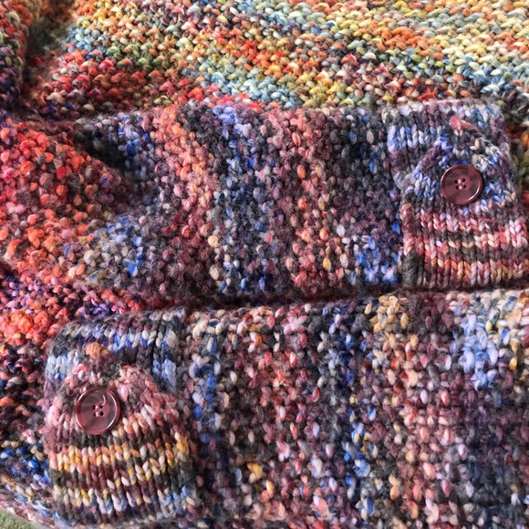 i.e. relaxed bomber style sweater/jacket with zip front. Beautiful jewel-tone - Picture 8 of 9